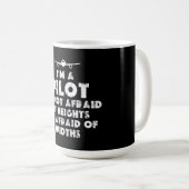 Ich bin ein lustiger Pilot Kaffeetasse (VorderseiteRechts)