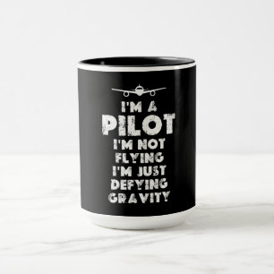 Ich bin ein lustiger Pilot Tasse