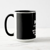 Ich bin ein lustiger Pilot Tasse (Links)
