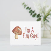 Ich bin ein lustiger Typ! Postkarte (Stehend Vorderseite)