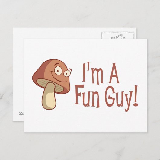 Ich bin ein lustiger Typ! Postkarte (Vorne/Hinten)