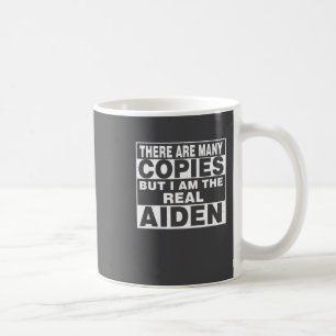 Ich bin ein lustiges Aiden-Shirt Kaffeetasse