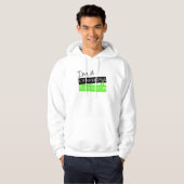 Ich bin ein Lymphom-Überlebender Hoodie (Vorne ganz)