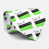 Ich bin ein Lymphomkrieger Krawatte (Gerollt)