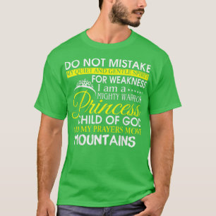 Ich bin ein mächtiges, kriegerisches, fürstliches T-Shirt