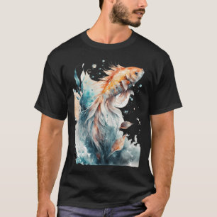 ich bin ein Mädchen, das Flip Flops und Angeln mag T-Shirt
