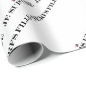 ICH BIN ein MÄDCHEN-Nerv - Wortspiele Geschenkpapier (Rolleneckpunkt)