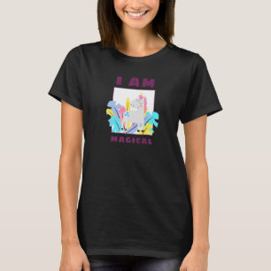 Ich bin ein magisches Niedliches Einhorn für Mädch T-Shirt