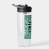 Ich bin ein Magnet für die Bejahung des Wohlstands Trinkflasche (Rechts)