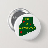 ICH BIN EIN MAINE IAC BUTTON (Vorne & Hinten)