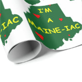 ICH BIN EIN MAINE IAC GESCHENKPAPIER (Rolleneckpunkt)