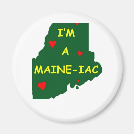 ICH BIN EIN MAINE IAC MAGNET (Vorne)