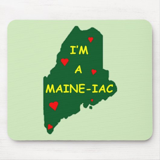 ICH BIN EIN MAINE IAC MOUSEPAD (Vorne)