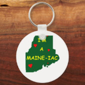 ICH BIN EIN MAINE IAC SCHLÜSSELANHÄNGER (Vorderseite)