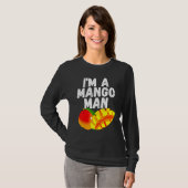 Ich bin ein Mango Man Juicy Mango T-Shirt (Vorne ganz)