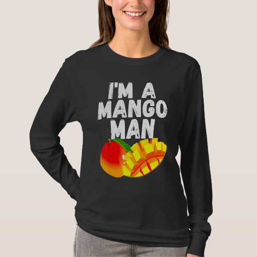 Ich bin ein Mango Man Juicy Mango T-Shirt (Vorderseite)