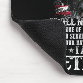Ich bin ein Mann, den ich nicht hier bin, ich bin  Mousepad (Ecke)