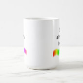 Ich bin ein Mann Kaffeetasse (Mittel)