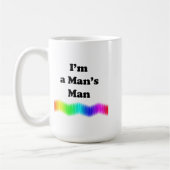 Ich bin ein Mann Kaffeetasse (Links)