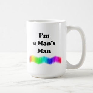 Ich bin ein Mann Kaffeetasse