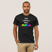 Ich bin ein Mann T-Shirt (Vorne ganz)