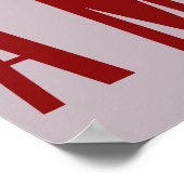 Ich bin ein Mann — Zivile Rechte Poster (Ecke)