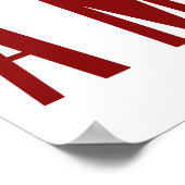 Ich bin ein Mann — Zivile Rechte Poster (Ecke)