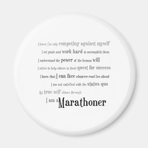 Ich bin ein Marathoner Magnet