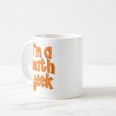 Ich bin ein Mathe-Aussenseiter Kaffeetasse (Vorderseite Links)