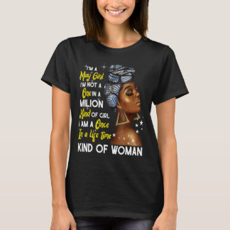 Ich bin ein May Girl Taurus Geburtstag Proud Melan T-Shirt
