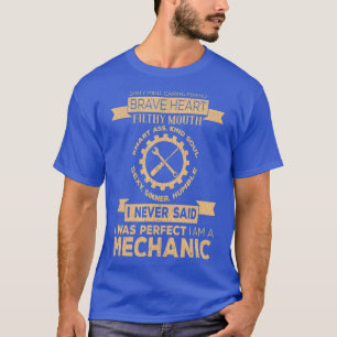 Ich bin ein Mechaniker Diesel King Engine Mann Man T-Shirt