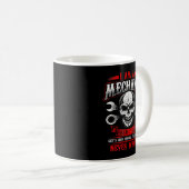 Ich bin ein mechanischer Fastenaffe Kaffeetasse (VorderseiteRechts)