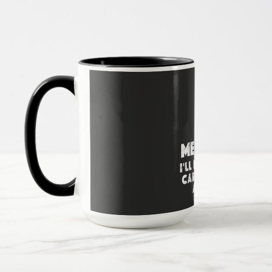 Ich bin ein mechanisches Funny Zitate | Kätzchen Tasse (Links)