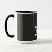 Ich bin ein mechanisches Funny Zitate Tasse (Links)