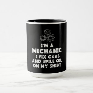 Ich bin ein mechanisches Funny Zitate Tasse
