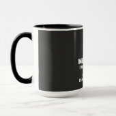 Ich bin ein mechanisches Funny Zitate Tasse (Links)