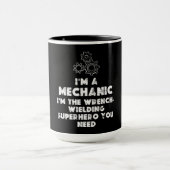 Ich bin ein mechanisches Funny Zitate Tasse (Zentrum)