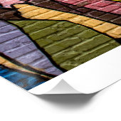 Ich bin ein Mensch Poster (Ecke)