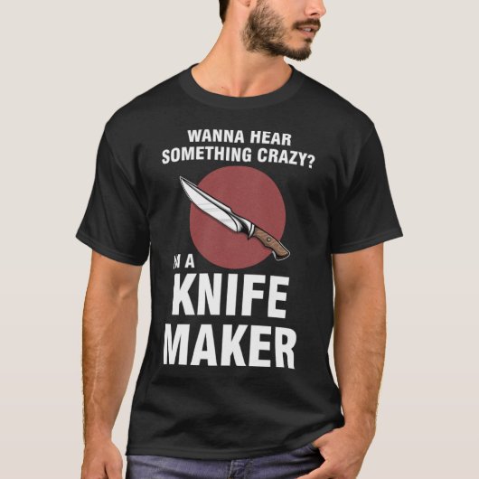 Ich bin ein Messer-Messer. T-Shirt (Vorderseite)