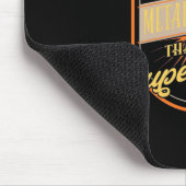 Ich bin ein Metallarbeiter Mousepad (Ecke)