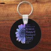 Ich bin ein militärisches, tapferes, herzerbrechli schlüsselanhänger (Vorderseite)