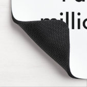 ich bin ein Millionär Mousepad (Ecke)