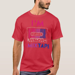 Ich bin ein Mixtape Bisexueller Stolz LGBT Retro T-Shirt