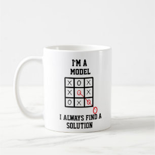 Ich bin ein Model, ich finde immer eine Lösung Tas Kaffeetasse