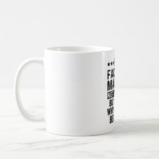 Ich bin ein Moderator und kein Zauberkünstler Kaffeetasse (Links)