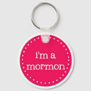 Ich bin ein Mormon Schlüsselanhänger