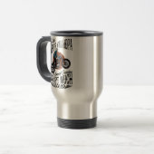Ich bin ein Motorradfahrer - Geschenk für Grandpas Reisebecher (Vorderseite Links)