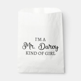 Ich bin ein Mr. Darcy Art Mädchen I Geschenktütchen
