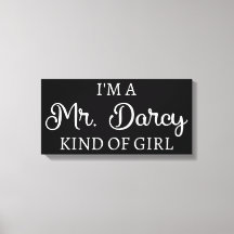 Ich bin ein Mr. Darcy Art Mädchen I