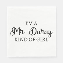 Ich bin ein Mr. Darcy Art Mädchen I